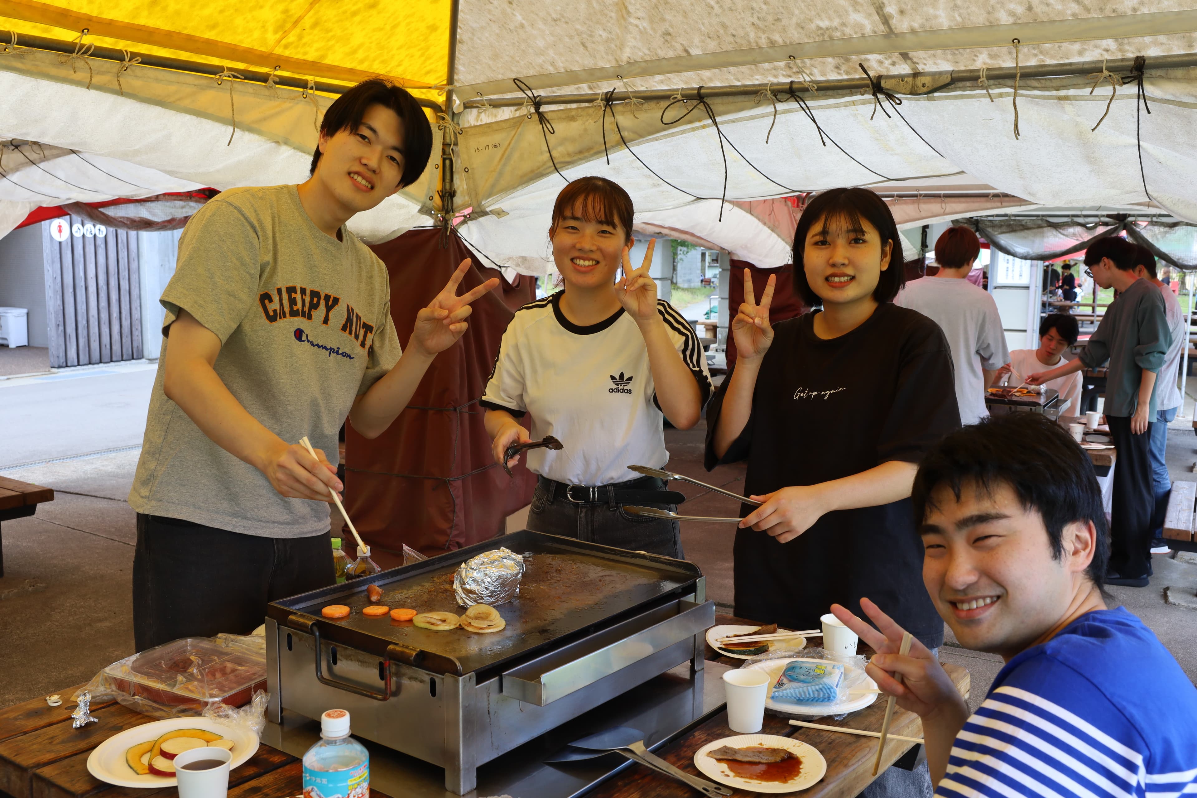 BBQ会をしました。