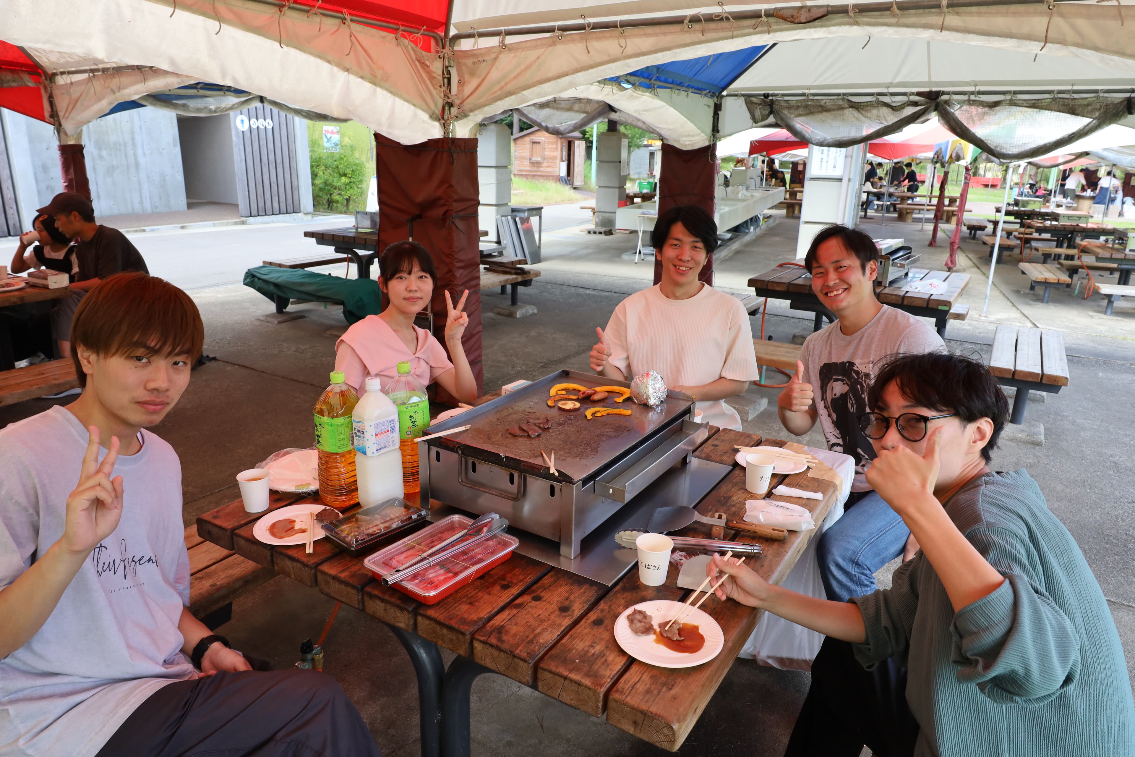 BBQ会をしました。