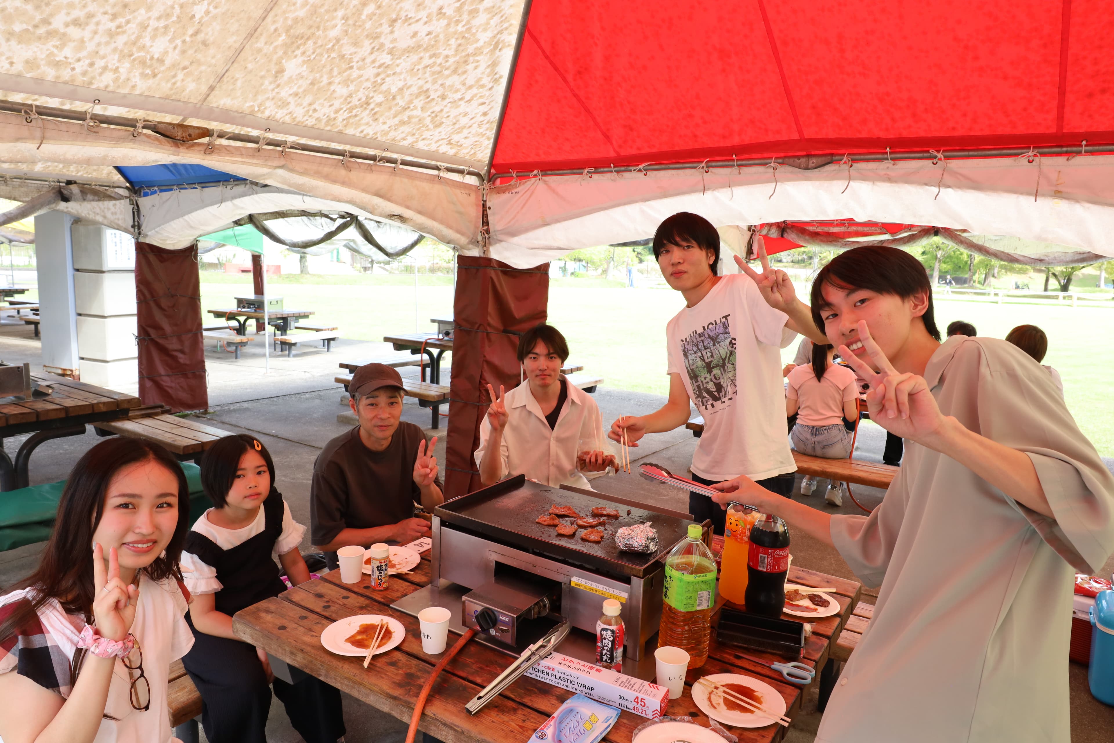 BBQ会をしました。