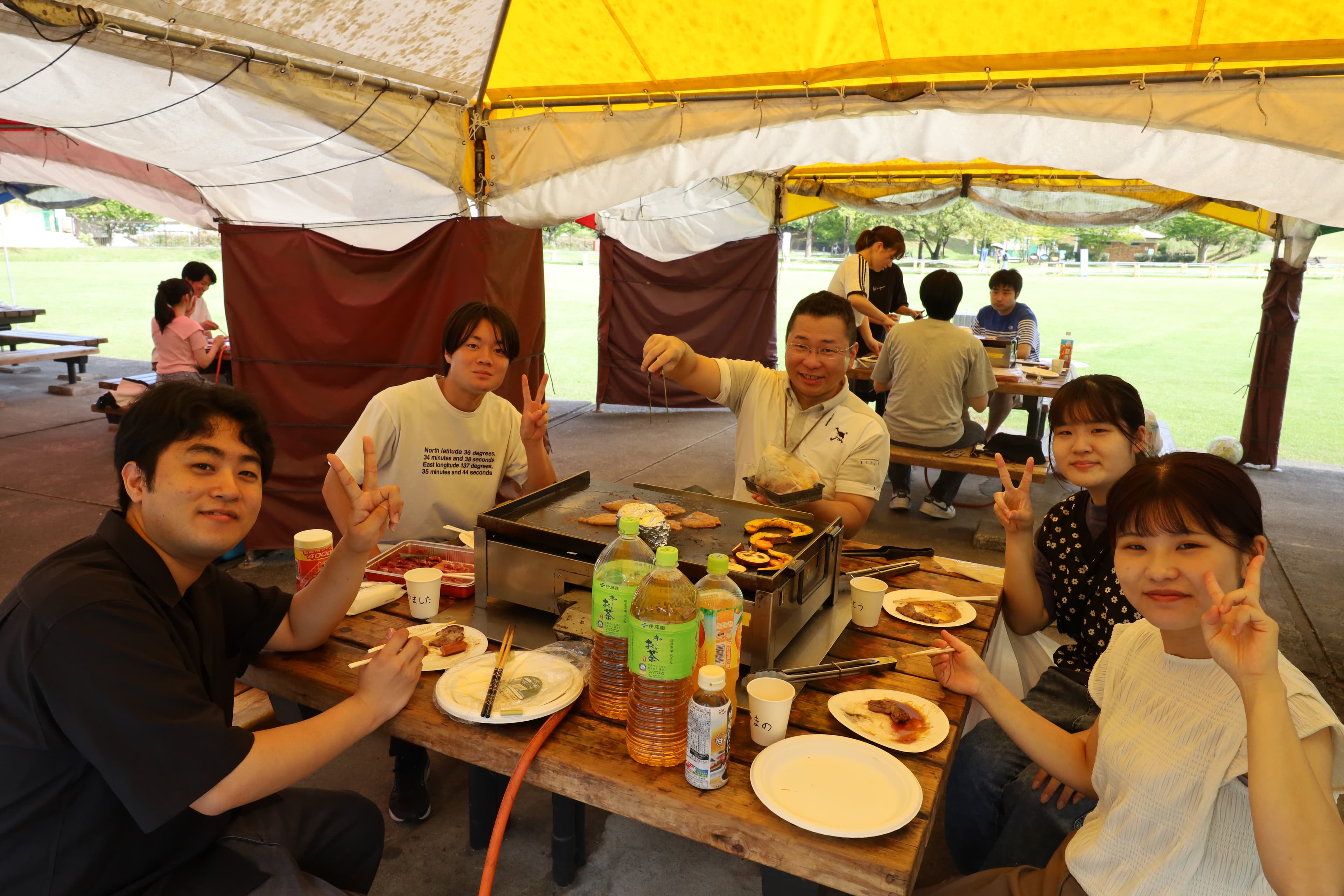 BBQ会をしました。