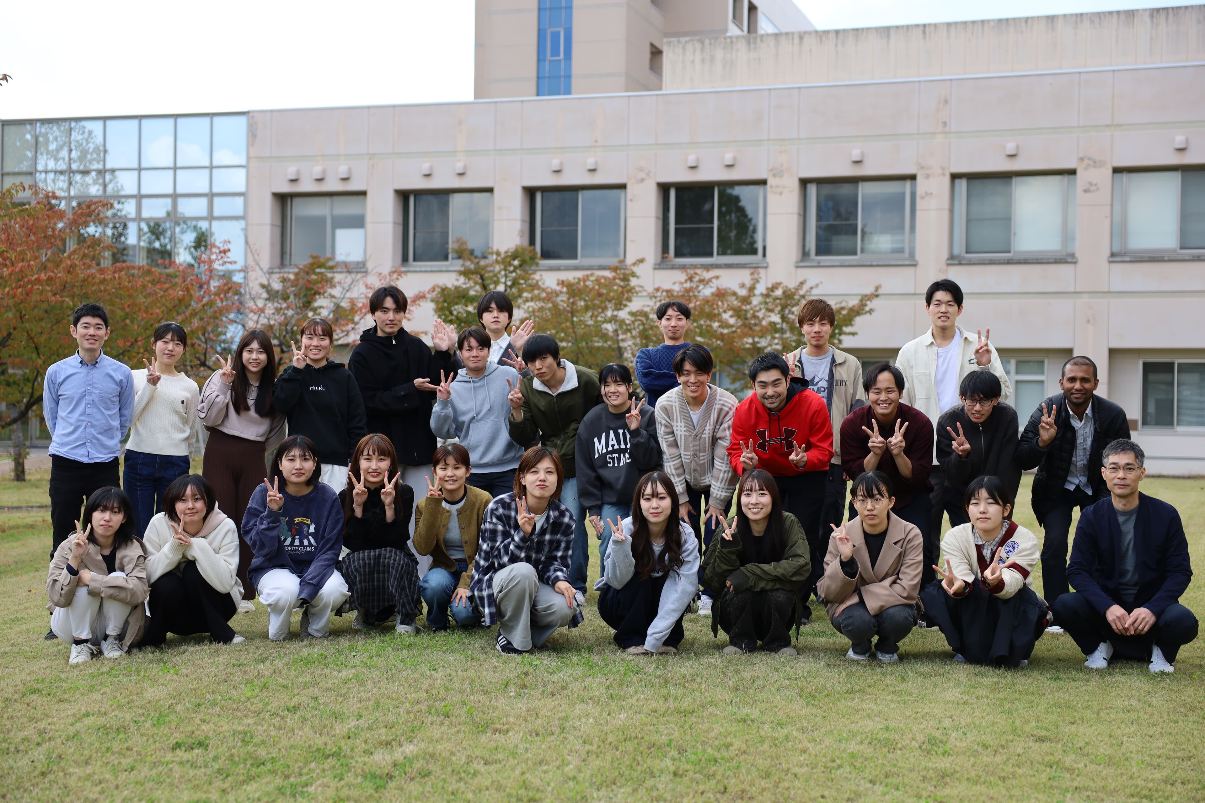 集合写真を撮影しました。