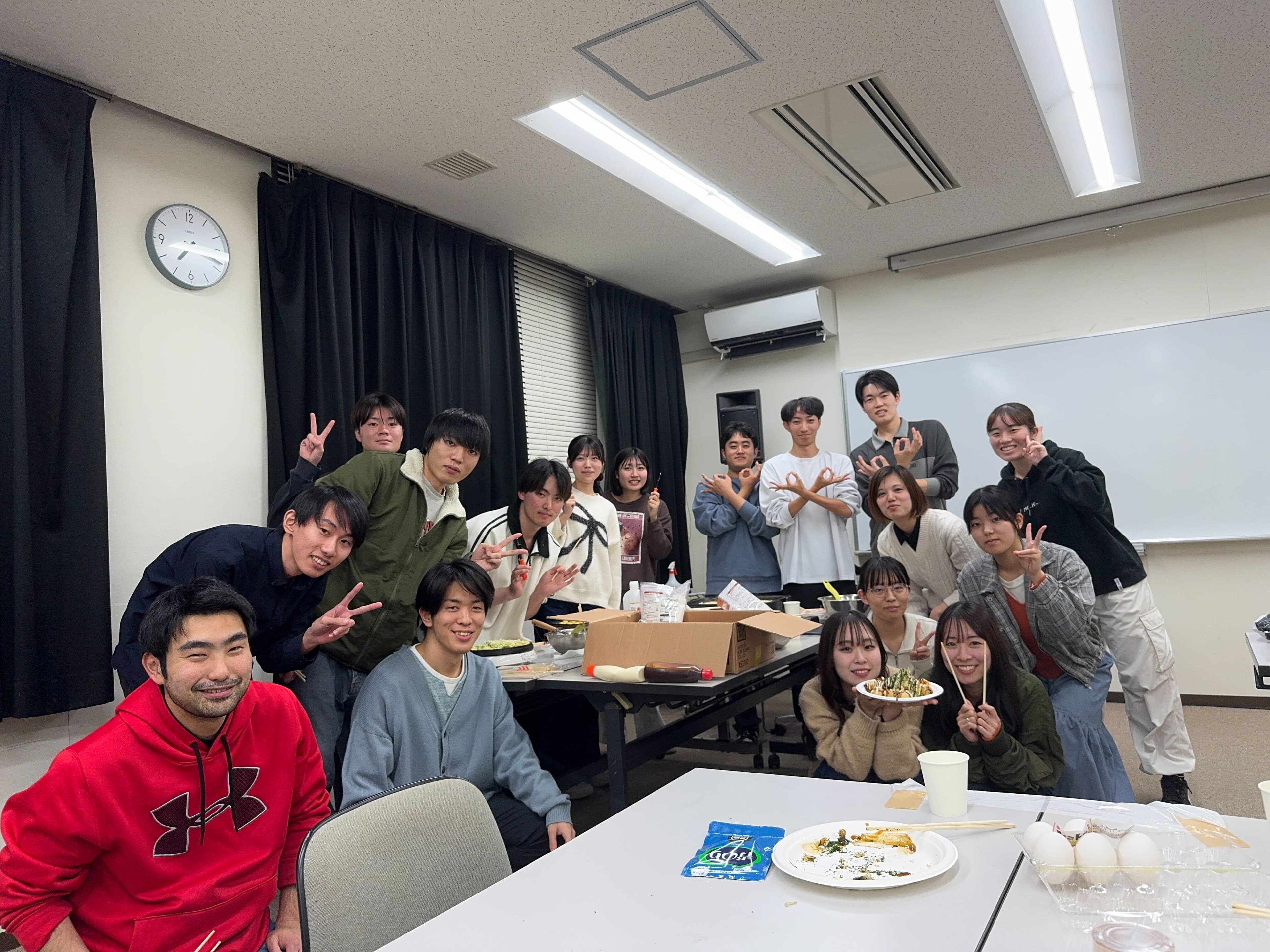 たこ焼きパーティーをしました。