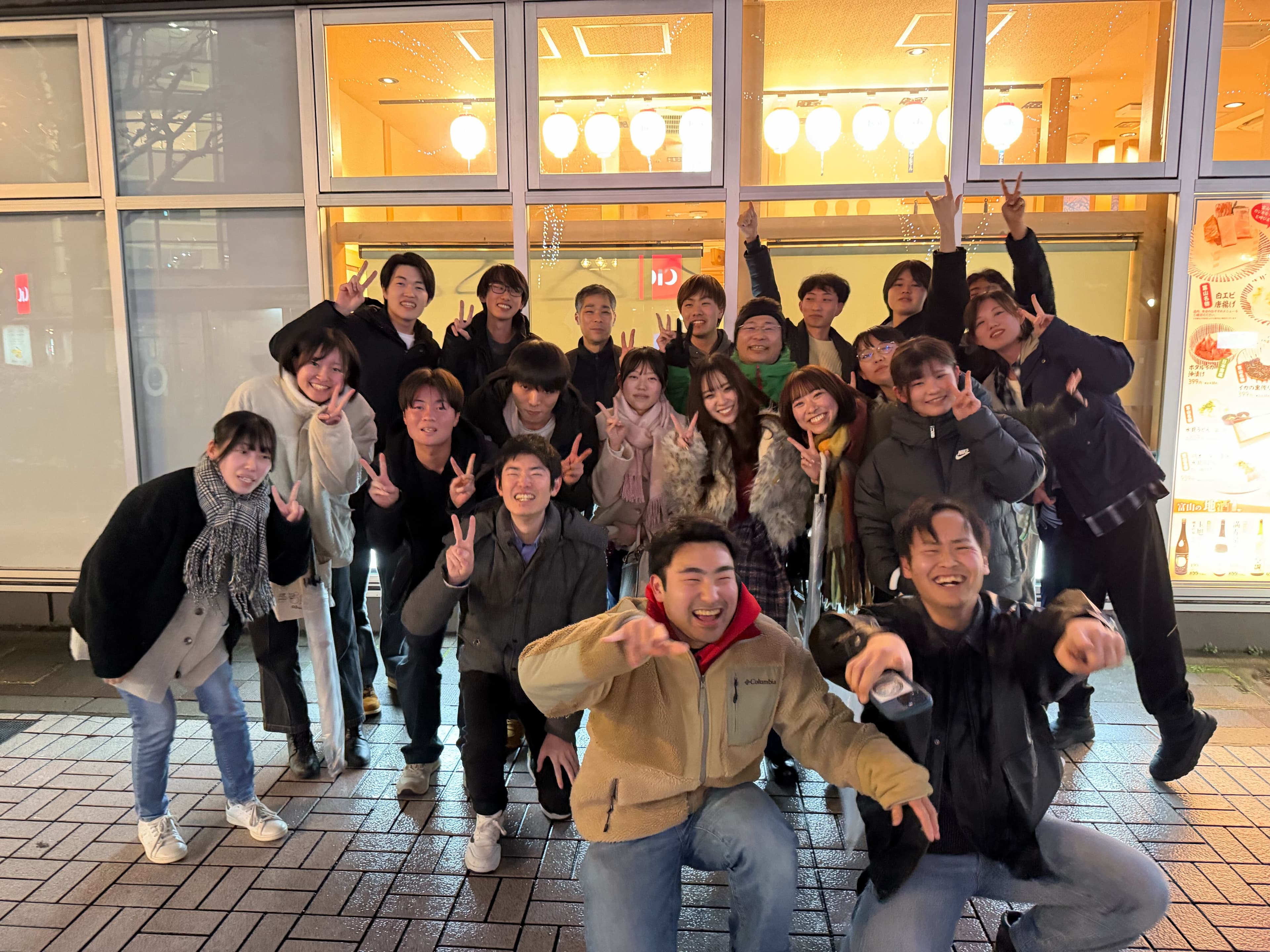 忘年会をしました。